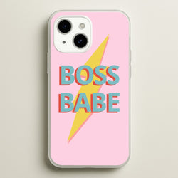 Boss Babe  - Sassy Quotes Phone Case for iPhone 15