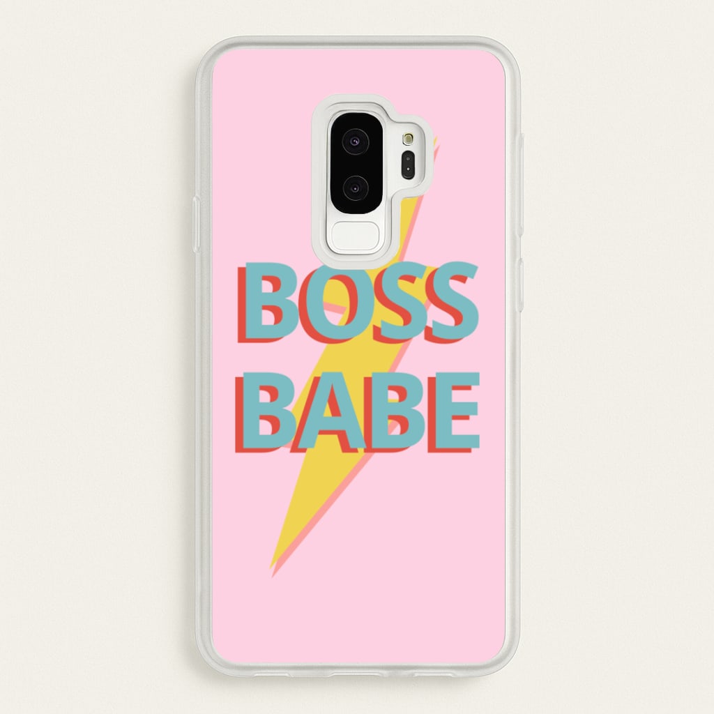 Boss Babe  - Sassy Quotes Phone Case for Galaxy S9 Plus