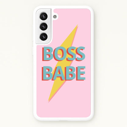 Boss Babe  - Sassy Quotes Phone Case for Galaxy S22 Plus