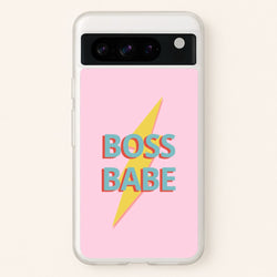 Boss Babe  - Sassy Quotes Phone Case for Google Pixel 8 Pro