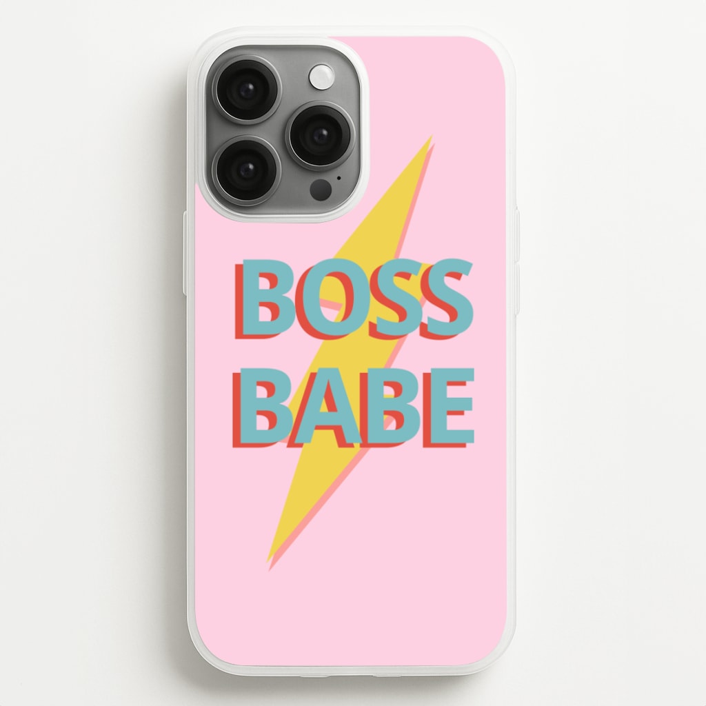 Boss Babe  - Sassy Quotes Phone Case for iPhone 13 Pro Max