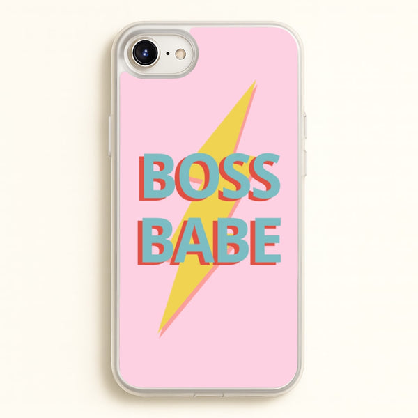 Boss Babe  - Sassy Quotes Phone Case for iPhone 6 / 7 / 8 / SE