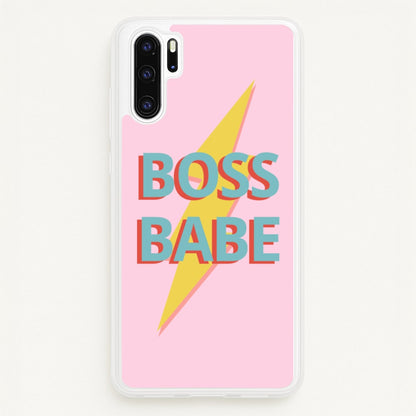 Boss Babe  - Sassy Quotes Phone Case for Huawei P30 Pro