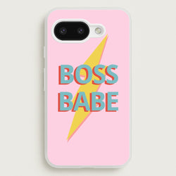 Boss Babe  - Sassy Quotes Phone Case for Google Pixel 9a