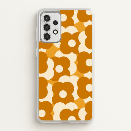 Retro Flower Pattern  - Floral Phone Case for Galaxy A52 / A52s