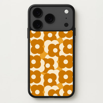Retro Flower Pattern Phone Case for iPhone 17 Pro