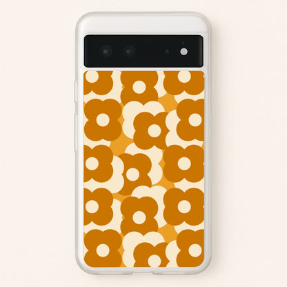 Retro Flower Pattern  - Floral Phone Case for Google Pixel 6