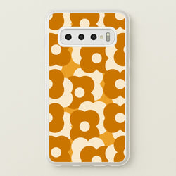 Retro Flower Pattern  - Floral Phone Case for Galaxy S10