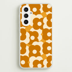 Retro Flower Pattern  - Floral Phone Case for Galaxy S23FE