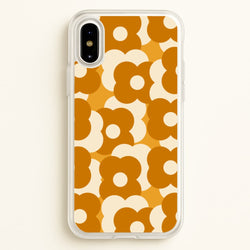 Retro Flower Pattern  - Floral Phone Case for iPhone X / XS