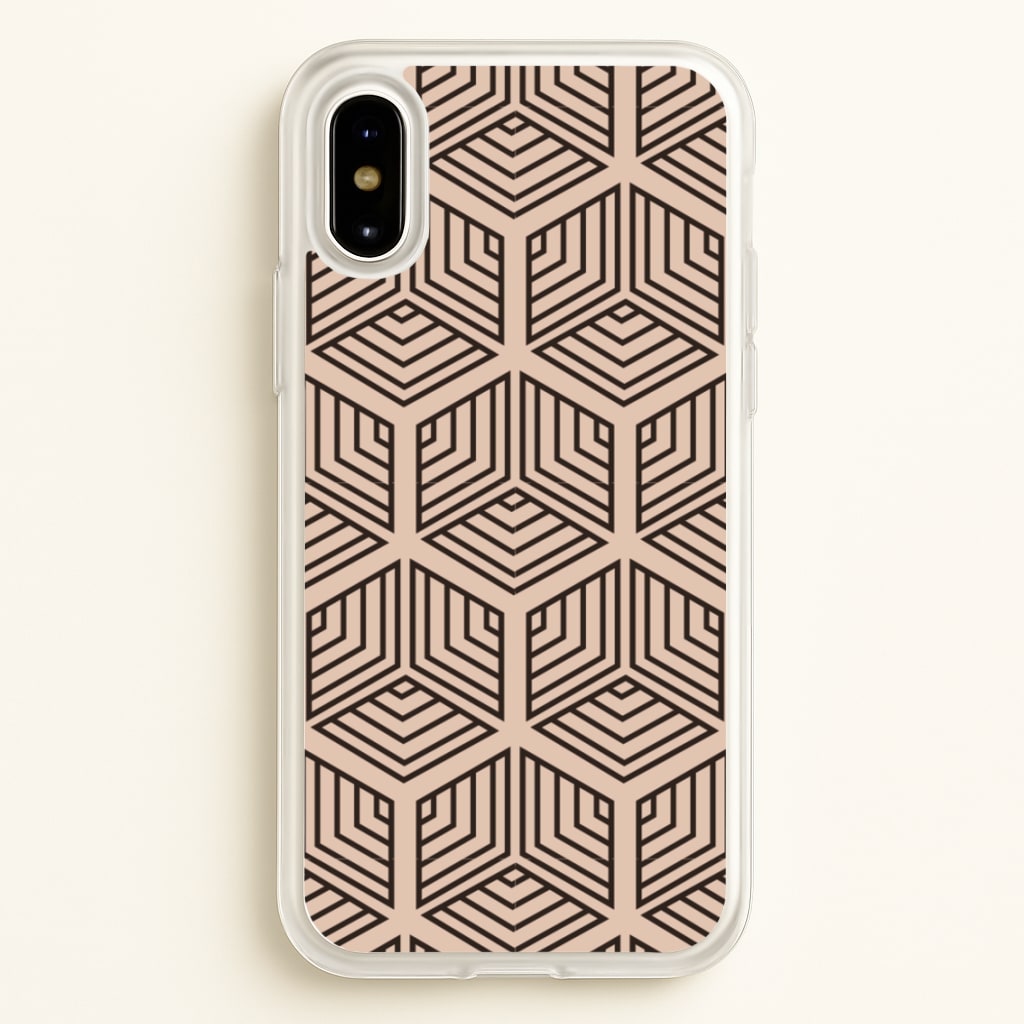 Illusion Pattern  - Abstract Phone Case for iPhone X / XS