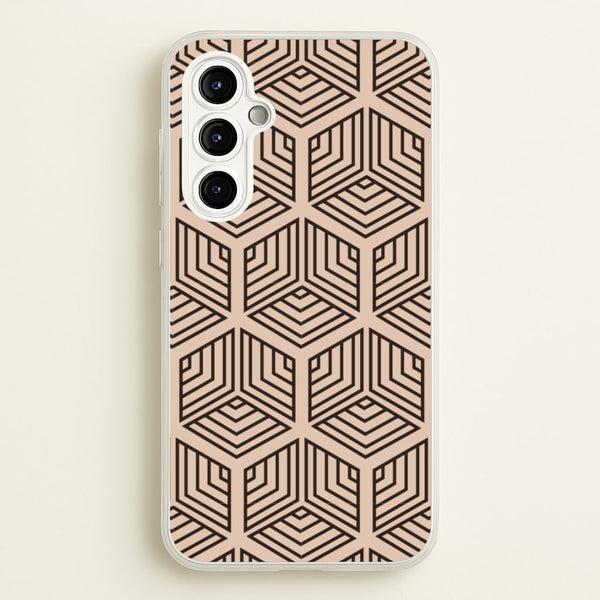 Illusion Pattern  - Abstract Phone Case for Galaxy A54