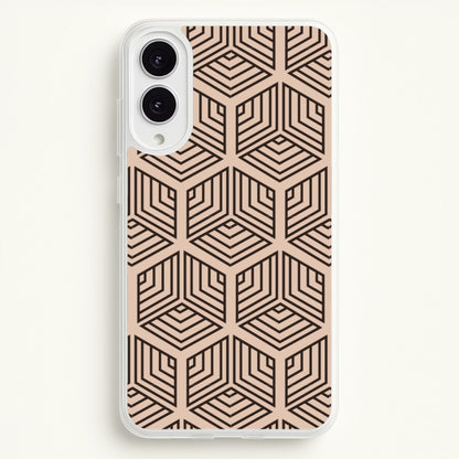 Illusion Pattern  - Abstract Phone Case for Galaxy S25 Edge