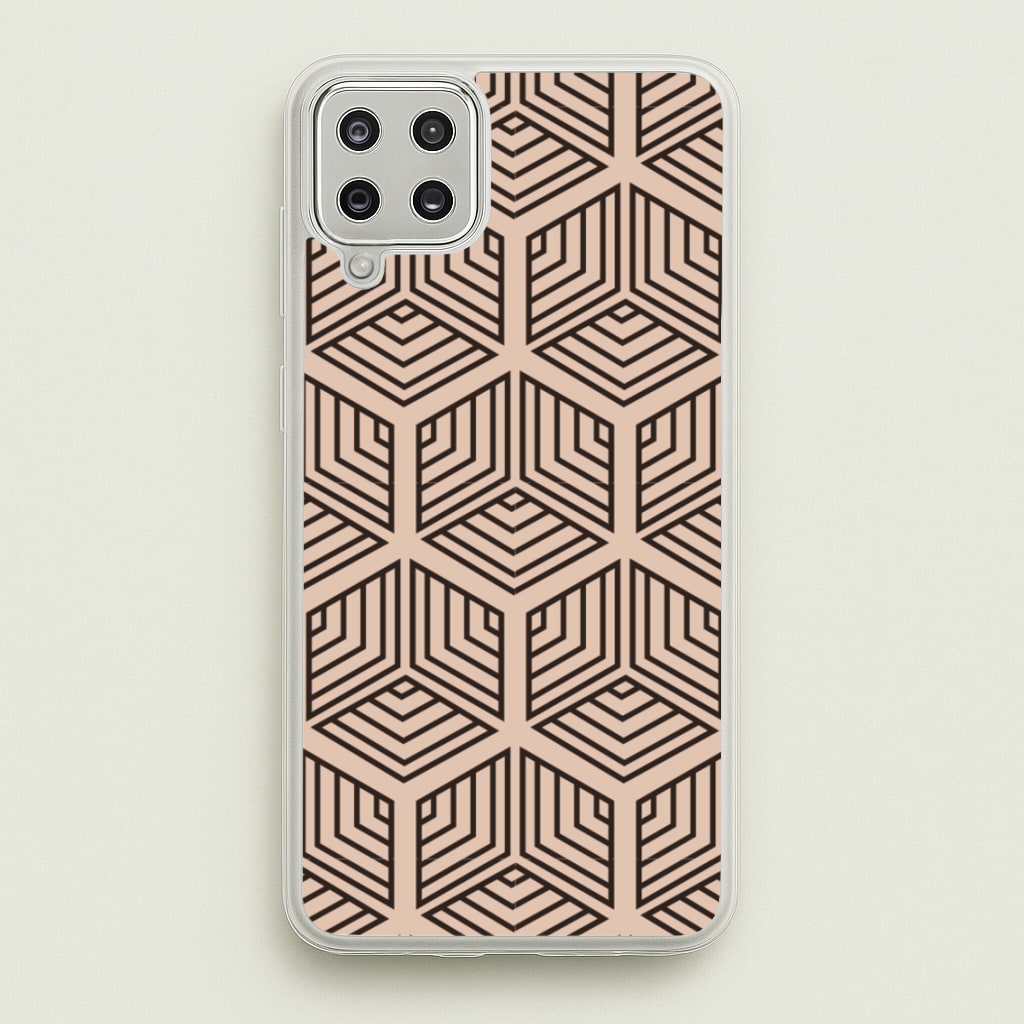 Illusion Pattern  - Abstract Phone Case for Galaxy A12