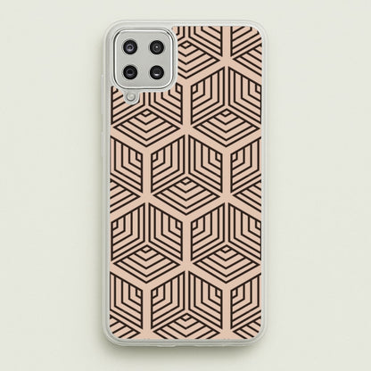 Illusion Pattern  - Abstract Phone Case for Galaxy A12