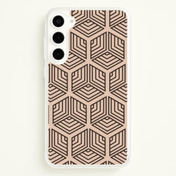 Illusion Pattern  - Abstract Phone Case for Galaxy S23