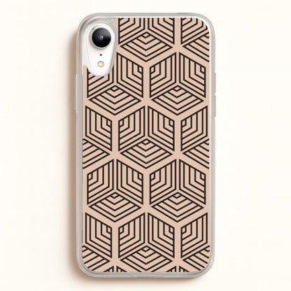 Illusion Pattern  - Abstract Phone Case for iPhone XR
