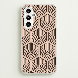 Illusion Pattern  - Abstract Phone Case for Galaxy A14