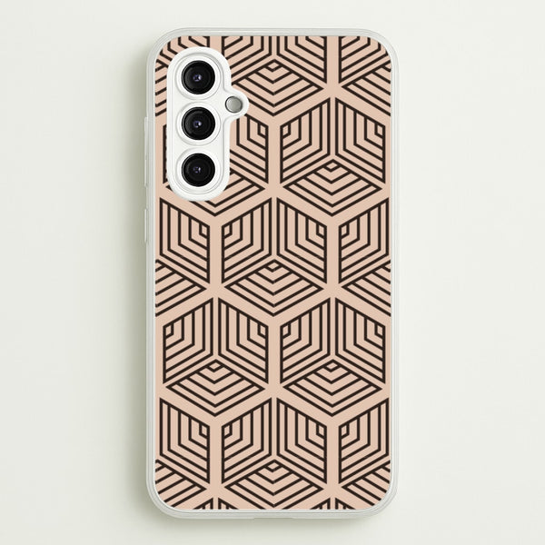 Illusion Pattern  - Abstract Phone Case for Galaxy A14