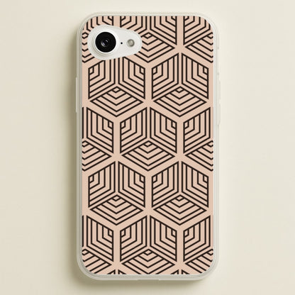 Illusion Pattern  - Abstract Phone Case for iPhone 16e
