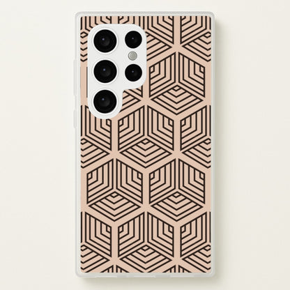 Illusion Pattern  - Abstract Phone Case for Galaxy S24 Ultra