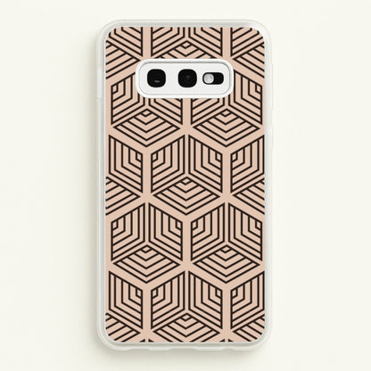 Illusion Pattern  - Abstract Phone Case for Galaxy S10e