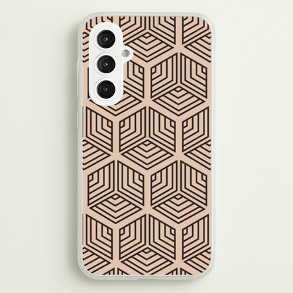 Illusion Pattern  - Abstract Phone Case for Galaxy S23FE