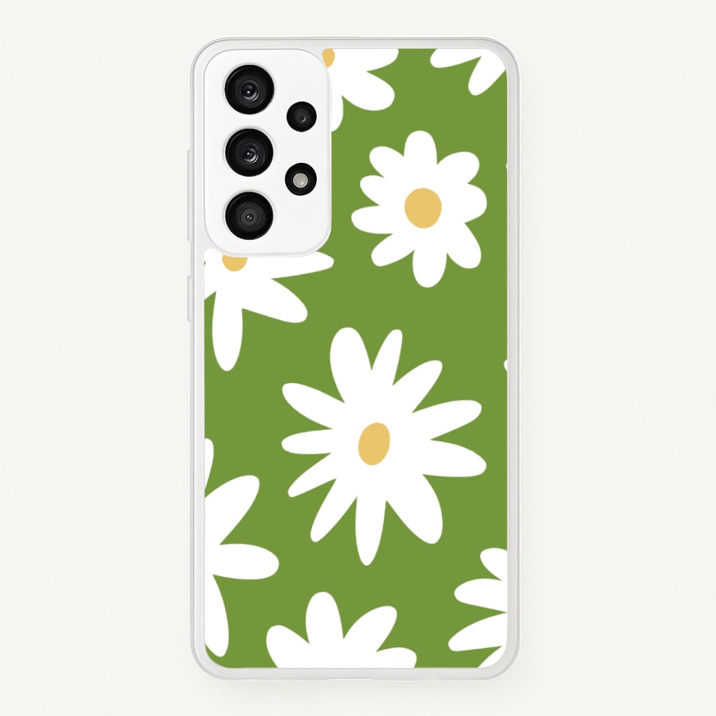 Funky Daisy  - Floral Phone Case for Galaxy A53