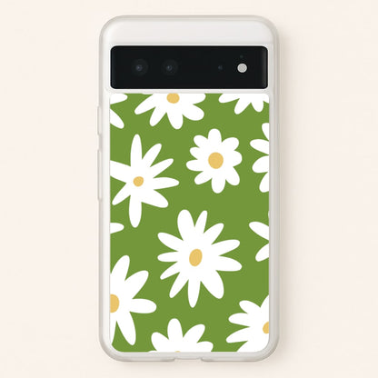 Funky Daisy  - Floral Phone Case for Google Pixel 6