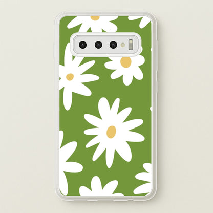 Funky Daisy  - Floral Phone Case for Galaxy S10 Plus