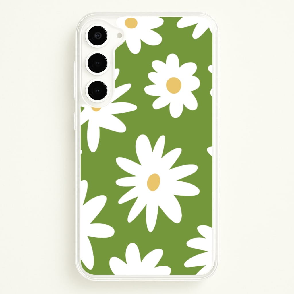 Funky Daisy  - Floral Phone Case for Galaxy S23