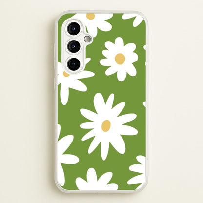 Funky Daisy  - Floral Phone Case for Galaxy A54