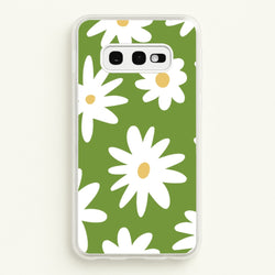 Funky Daisy  - Floral Phone Case for Galaxy S10e