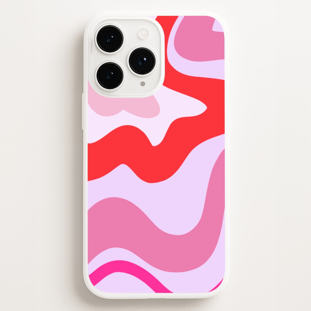 Purple & Pink Abstract  - Abstract Phone Case for iPhone 16 Pro Max