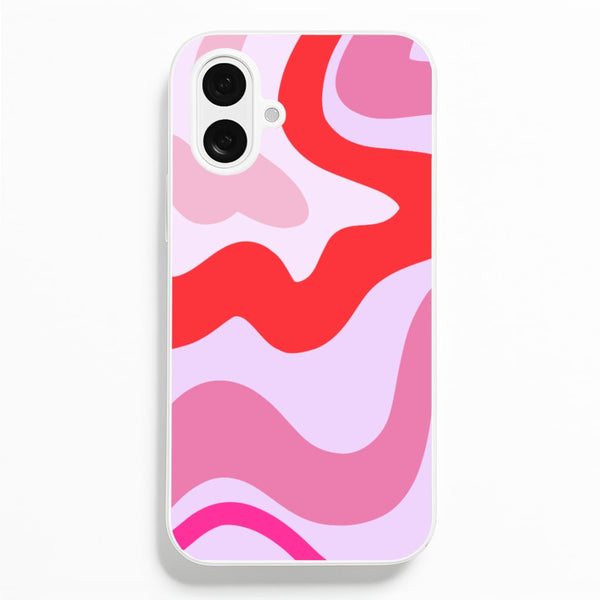 Purple & Pink Abstract Phone Case