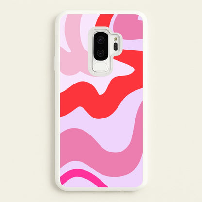 Purple & Pink Abstract  - Abstract Phone Case for Galaxy S9 Plus