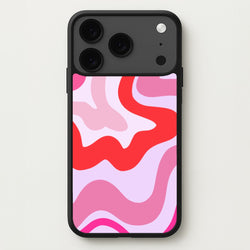 Purple & Pink Abstract Phone Case for iPhone 17 Pro
