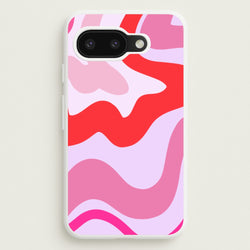 Purple & Pink Abstract  - Abstract Phone Case for Google Pixel 9a