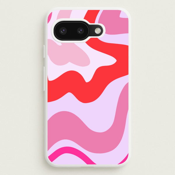 Purple & Pink Abstract  - Abstract Phone Case for Google Pixel 9a