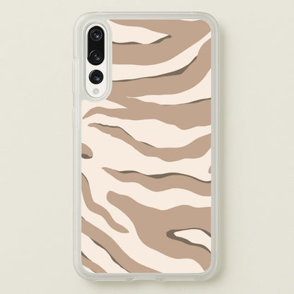 Neutral Tiger Print  - Animals Phone Case for Huawei P20 Pro