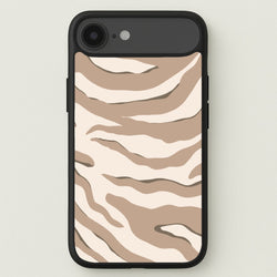 Neutral Tiger Print Phone Case for iPhone 17 Air