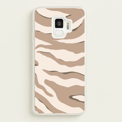 Neutral Tiger Print  - Animals Phone Case for Galaxy S9