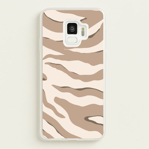 Neutral Tiger Print  - Animals Phone Case for Galaxy S9