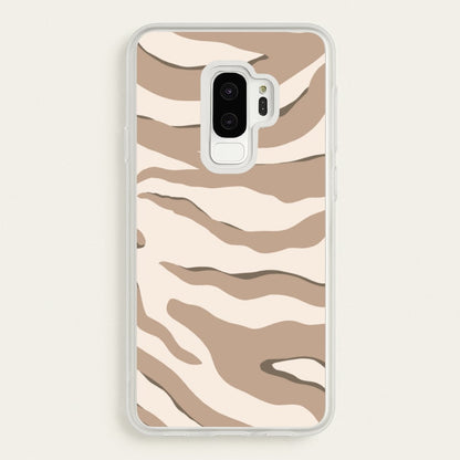 Neutral Tiger Print  - Animals Phone Case for Galaxy S9 Plus