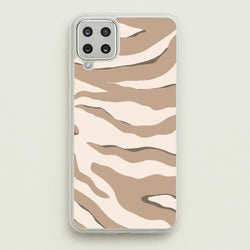 Neutral Tiger Print  - Animals Phone Case for Galaxy A12