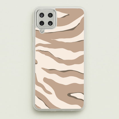 Neutral Tiger Print  - Animals Phone Case for Galaxy A12