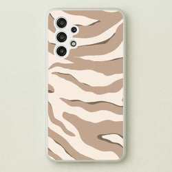 Neutral Tiger Print  - Animals Phone Case for Galaxy A13