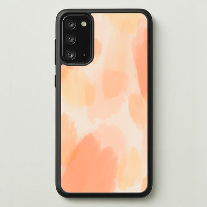 Orange Strokes  - Abstract Pattern Phone Case for Galaxy Note 20