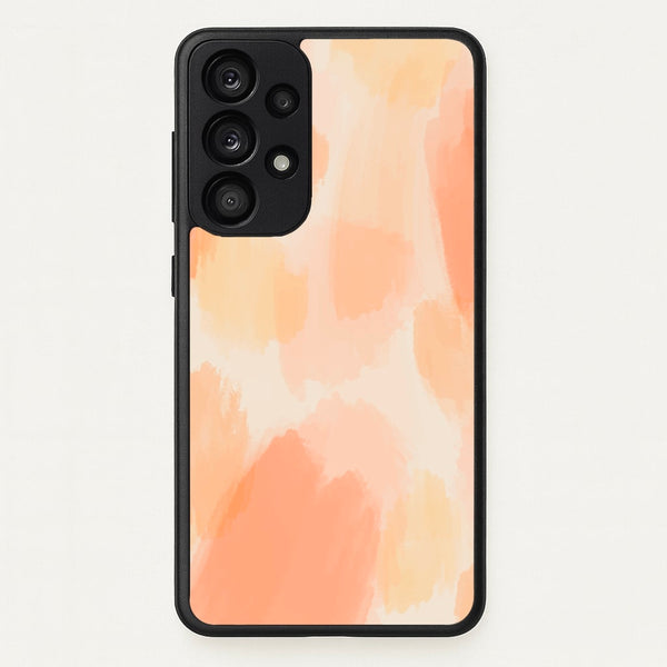 Orange Strokes  - Abstract Pattern Phone Case for Galaxy A33