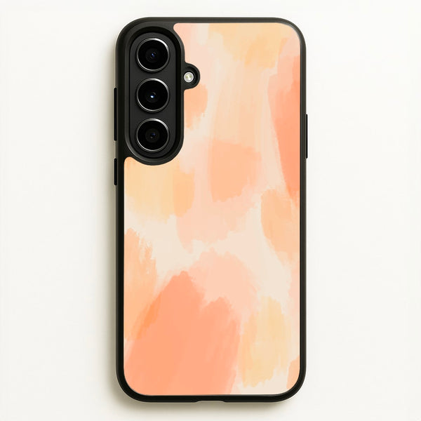 Orange Strokes  - Abstract Pattern Phone Case for Galaxy A56